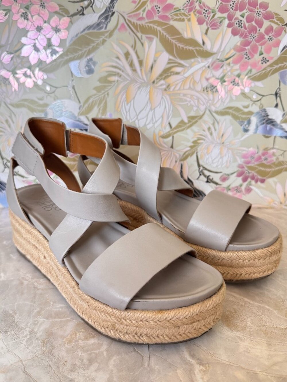 Franco Sarto Espadrille Platform Sandals
